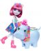 Кукличка с животниче Mattel Enchantimals - Hedda Hippo и Lake - 2t