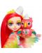 Игрален комплект Mattel Enchantimals - Кафене в Джунглата, с кукла и животинче - 4t