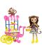 Игрален комплект Mattel Enchantimals - Количката за плодове на Merit Monkey - 7t