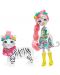 Кукличка с животниче Mattel Enchantimals - Tadley Tiger и Katy - 2t