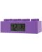Настолен часовник Lego Wear - Friends Brick Clock, лилав, с будилник - 2t