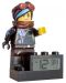 Настолен часовник LegoWear - Movie 2, Lucy, с будилник - 4t