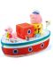 Комплект PEPPA PIG - Лодка с фигурки на семейството на Пепа - 1t