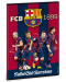 Ученическа тетрадка А4 формат - ФК Барселона - 1t