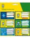 Ученически етикети - Бразилски национален отбор по футбол - 1t