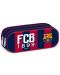 Ученически несесер с 2 ципа Ars Una – Дизайн FC Barcelona, мек - 1t