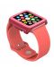 Калъф Speck - CandyShell Fit, Apple Watch 42 mm, Crimson Red/Splash Pink - 1t
