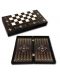 Луксозна игра 2 в 1 - Табла и шах, Арабско цвете - 1t