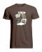 Тениска РУС - Синовете на Щ, кафява, размер S - 1t