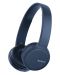 Безжични слушалки Sony - WH-CH510, сини - 1t