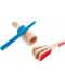 Комплект детски музикални инструменти Hape - Дървени перкуси - 2t