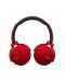 Слушалки Sony MDR-XB650BT - червени - 2t