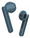Безжични слушалки Trust - Primo Touch, TWS, сини - 2t