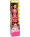 Кукла Barbie Mattel - С розова рокля на оранжеви цветя - 1t