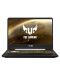 Гейминг лаптоп Asus TUF - FX505DY-BQ024, черен - 1t
