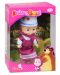 Кукла Simba Toys Маша с розова рокля и лекарска шапка - 1t