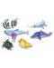 Творчески комплект за оригами Folia - Животински свят, подводен свят - 2t