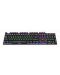 Механична клавиатура Redragon - Rudra K565, Blue, RGB, черна - 1t