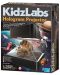Творчески комплект 4M KidzLabs - Направи си сам, Холограмен проектор - 1t