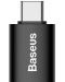 Адаптер Baseus - Ingenuity, USB-C/USB-A, черен - 1t
