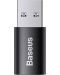 Адаптер Baseus - Ingenuity OTG, USB-A/USB-C, черен - 5t