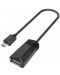 Адаптер Hama - OTG, USB-A/Micro USB, 0.15 m, черен - 1t
