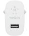 Зарядно устройство Belkin - WCA002vfWH, USB-A, 12W, бяло - 2t