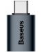 Адаптер Baseus - Ingenuity, USB-C/USB-A, тъмносин - 1t