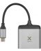 Адаптер Xtorm - 8913, USB-C/2x HDMI, черен - 1t