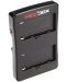 Адаптер Hedbox - V-Lock V-mount към NPF Sony L - 1t