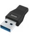 Адаптер Hama - 200354, USB-A/USB-C, черен - 1t