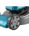 Акумулаторна косачка Makita - LM001GT201, 40V max XGT, 62 l, 2100 m2, 2 x BL4050F Li-ion - 2t