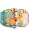 Активна гимнастика Caretero Toyz - Zoo Mat Turquise - 2t