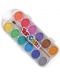 Акварелна боя Toy Color - Pearly, 12 цвята, Ф30 mm - 1t