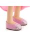 Аксесоари за кукла Orange Toys Sweet Sisters - Розови обувки, чанта и лилав кичур - 5t