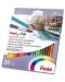 Акварелни цветни моливи Pentel - Arts, 24 цвята - 1t