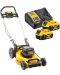 Акумулаторна косачка DeWALT - DCMW564P2, 2x18V, с 2 батерии и зарядно - 2t