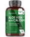 Aloe Vera with Calcium, 180 капсули, Weight World - 1t