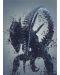 Метален постер Displate - Alien warrior v 2 - 1t