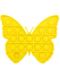 Антистрес играчка Poppit fidget - Пеперуда, жълта - 1t