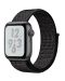 Смарт часовник Apple Nike + S4 - 40mm, сив, черен sport loop - 1t
