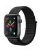Смарт часовник Apple S4 - 40mm, сив, черен loop - 1t