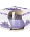 Ароматна свещ Bispol Aura - Lavender, 130 g - 1t
