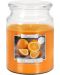Ароматна свещ Bispol Premium - Orange, 500 g - 1t