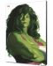 Арт панел Semic Marvel: Avengers - She-Hulk (by Alex Ross) 30 x 45 cm - 2t