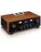 Аудио система Lenco - DAR-081WD, кафява/черна - 4t