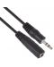 Аудио кабел VCom - CV202, жак 3.5 mm/жак 3.5 mm, 5 m, черен  - 4t