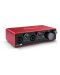 Аудио интерфейс Focusrite - Scarlett 2i2 3rd Gen, червен - 2t