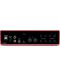 Аудио интерфейс Focusrite - Scarlett 18i8 3rd Gen, червен - 4t