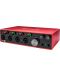 Аудио интерфейс Focusrite - Scarlett 18i8 3rd Gen, червен - 2t